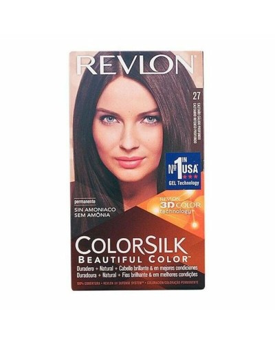 Färg utan ammoniak Colorsilk Revlon I0021834 Djupt varmt kastanjebrunt (1 antal)