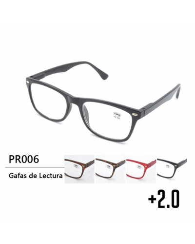 Comfe Gafas de Lectura +2.0 - Montura Ligera y Cómoda
