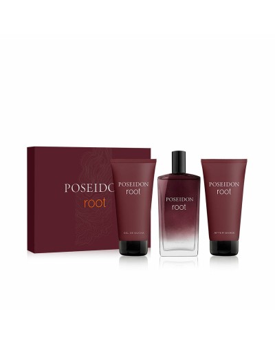 Poseidon Root Men's Perfume Set EDT 3pcs - Fresh & Intense

