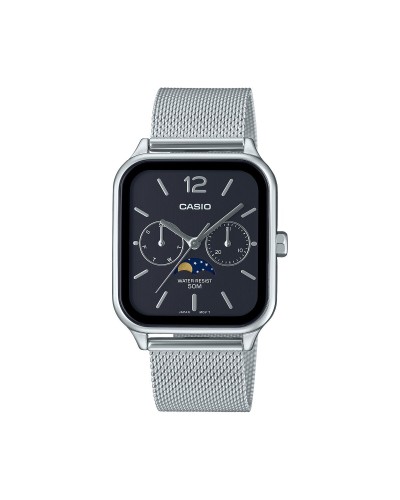 Casio MTP-M305M-1AVER Montre Homme Acier Noir Multifonction
