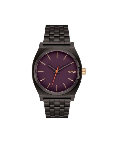 Nixon Time Teller Steel Silver/Gold - Men's Casual Elegant Watch
