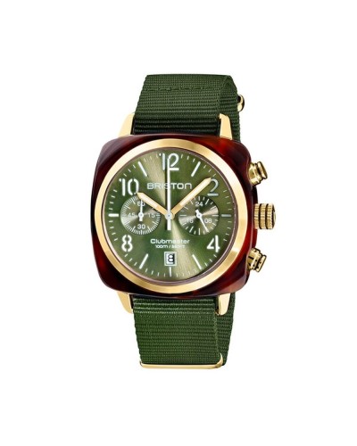 Briston Clubmaster Classic: Orologio Uomo 40mm Tartaruga - Stile e Precisione
