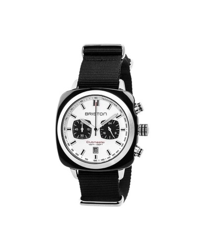 Briston Clubmaster Classic Montre Homme Acier Noir Sportive
