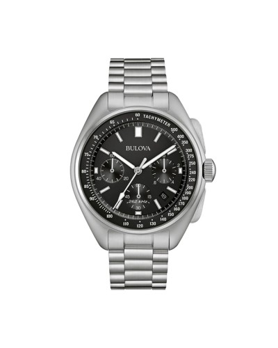 Bulova Marine Star 96B258 - Men's Chronograph Watch Blue Steel Waterproof
