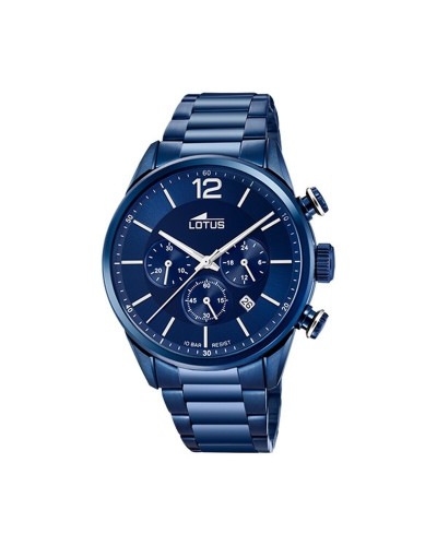 Lotus Men's Watch 18680/1 Blue Stainless Steel Multifunction
