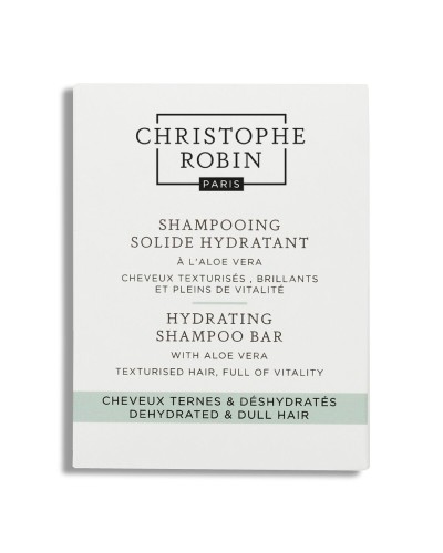Christophe Robin Champú Sólido Aloe Vera - Hidratación & Suavidad - 100g
