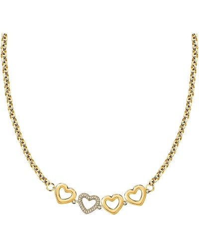 Morellato Collier Femme SAVO23 Cristaux Argent - Bijou Élégant
