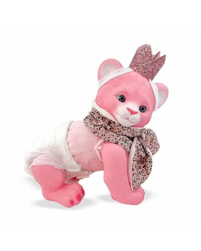 Berjuan Anireal: Peluche Pantera Negra Realista 35cm - Suave y Achuchable
