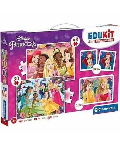 Clementoni Princesses Disney : Jeu Éducatif Enfants +3 Ans
