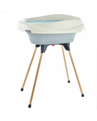 Changing Table Bathtub 2in1 Grey Space Saving Newborn
