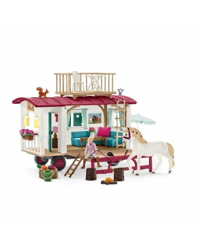 Miniatuurhuis Schleich Caravan for secret club meetings