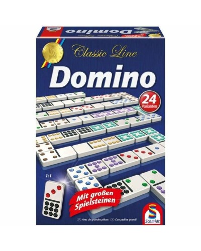 Domino Schmidt Spiele Classic Line Monivärinen