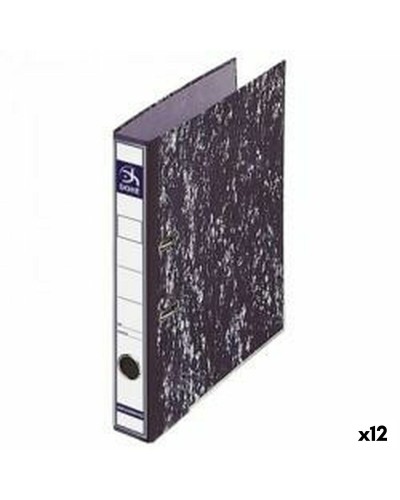DOHE Classificatore a Leva A4 Nero - Set 12 Pezzi - Archivio Documenti
