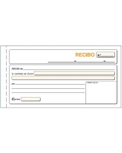 Invoice Book - 10 Units - Fiscal Receipts - Pre-printed Pad
