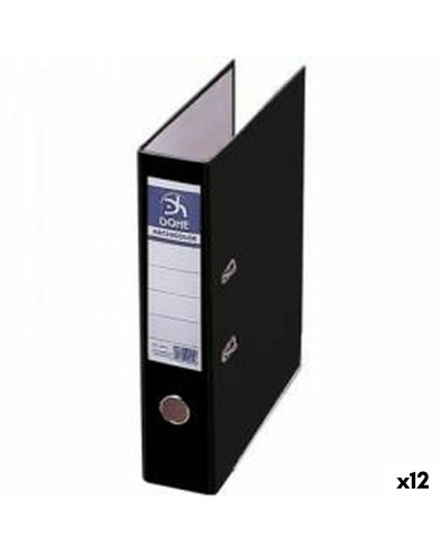 DOHE Lever Arch File A4 Black - Archicolor, Set of 12 - Office Archive
