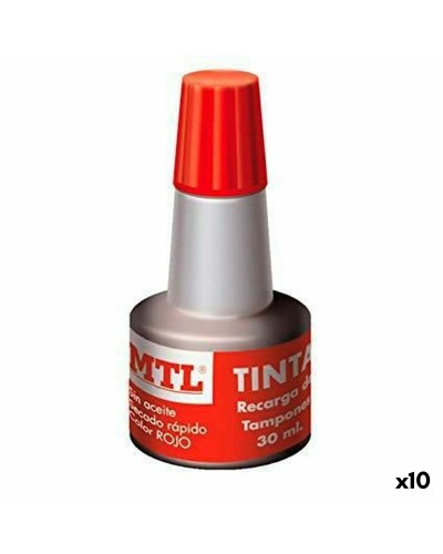 Recharges d'Encre MTL - 10 Unités - Universel - Pour Stylos Plume
