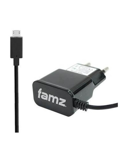 Famz Wall Charger Black - Fast Charging for Smartphones and Tablets
