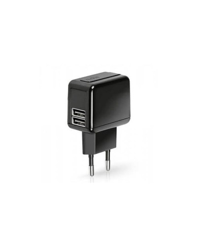 SBS TETRAV2USB 3.1A Wandladegerät - Schwarz - Schnellladung
