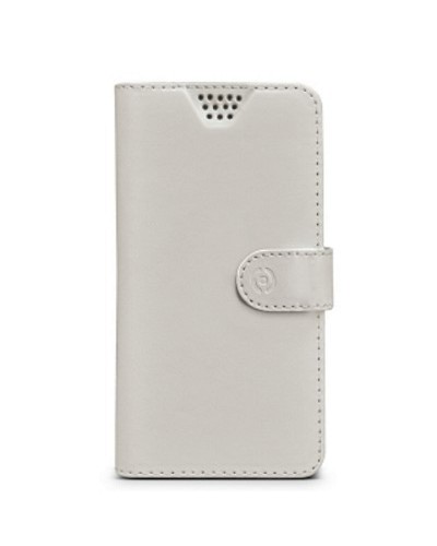 Celly Funda Universal Wallet Blanca - Tarjetero & Protección
