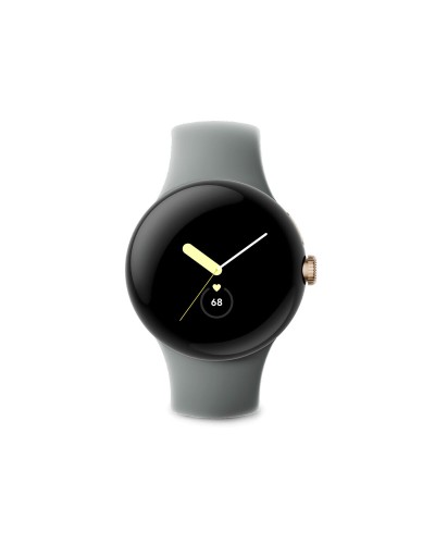 Google Pixel Watch Vert Doré : Montre Connectée Fitness & Bien-être
