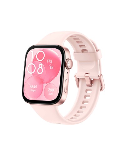 Huawei Watch Fit 3 Rosa: Reloj Inteligente Fitness Cardio y Notificaciones
