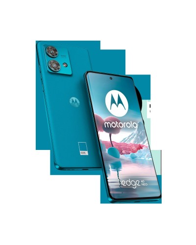 Motorola Edge 40 Neo: Smartphone 6.55" Hellblau, 12 GB RAM, 256 GB Speicher
