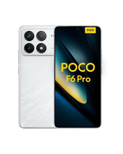 Xiaomi Poco F6: 6.67" AMOLED, 12GB RAM, 256GB, Blanco - Smartphone
