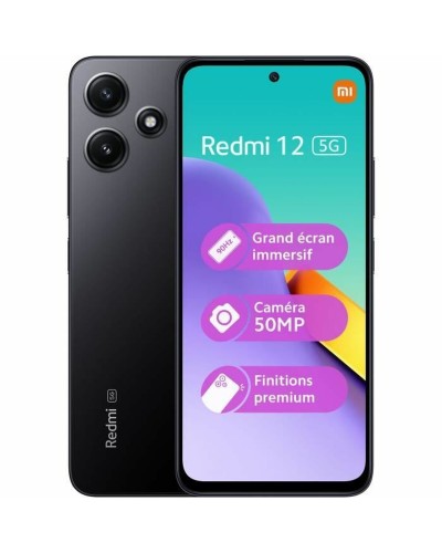 Smartphone Xiaomi REDMI 12 5G 4-128 BK 6,8" 4 GB RAM 128 GB Svart