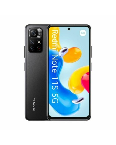 Xiaomi Redmi Note 11S 5G : 6.6" FHD+, 128GB, 4GB RAM, Noir Midnight
