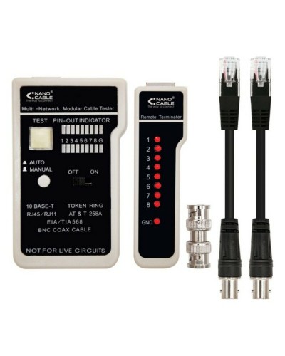Stevige UTP-netwerkkabel categorie 6 RJ11/RJ12/RJ45, coaxial NANOCABLE 10.31.0303