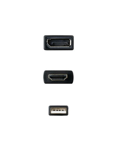 Cavo da DisplayPort a HDMI NANOCABLE 10.16.0205 20 cm Nero 4K Ultra HD