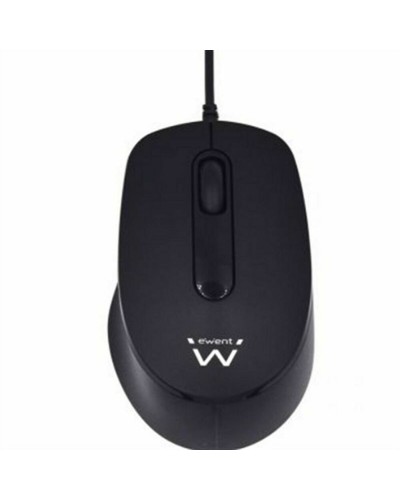 Ewent EW3159 Souris Optique Noire - Capteur précis, Design Ergonomique
