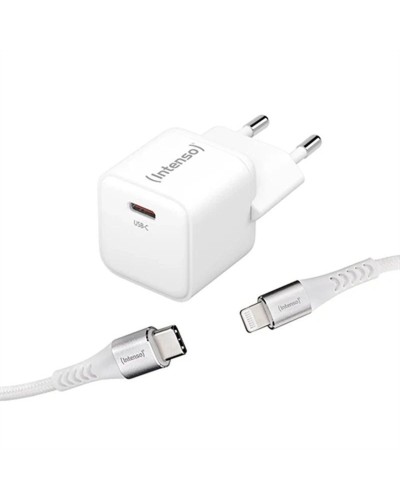 INTENSO W30C Caricabatterie da Parete 30W Bianco - Ricarica Rapida
