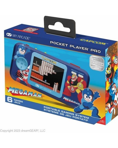 Kannettava pelikonsoli My Arcade Pocket Player PRO - Megaman Retro Games Sininen