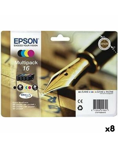 Epson Original Tintenpatrone Schwarz Cyan Magenta Gelb - 4er-Farbset
