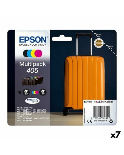 Epson 405 Multipack Cartucce Originali Nero Ciano Magenta Giallo (7pz)
