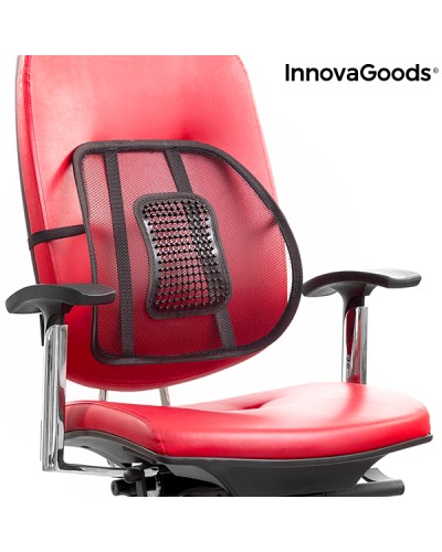 Backonfy InnovaGoods : Support Lombaire Respirant Portable - Soulagement du Dos
