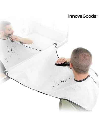 Beard-Trimming Bib with Suction Cups Bibdy InnovaGoods