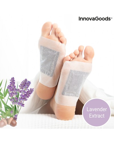 InnovaGoods Entgiftungspflaster Lavendel - 10 Stück - Gesunde Füße

