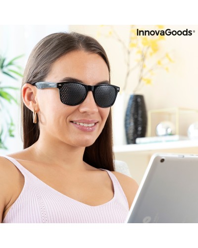 InnovaGoods Gafas Estenopeicas Easview - Mejora la Vista Naturalmente
