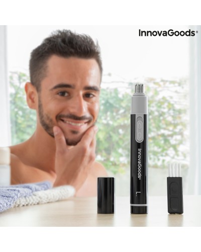 InnovaGoods Rasoio Naso Orecchie Trimpen - Taglia Peli Sicuro e Indolore
