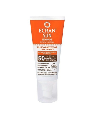 Sun Lemonoil Ecran SPF 50 - Protection Solaire Visage Haute Protection
