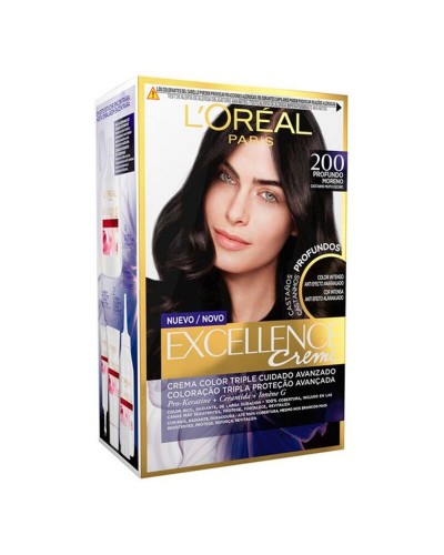 L'Oréal Excellence Brunette: Tinta Permanente Capelli Castani Luminosi
