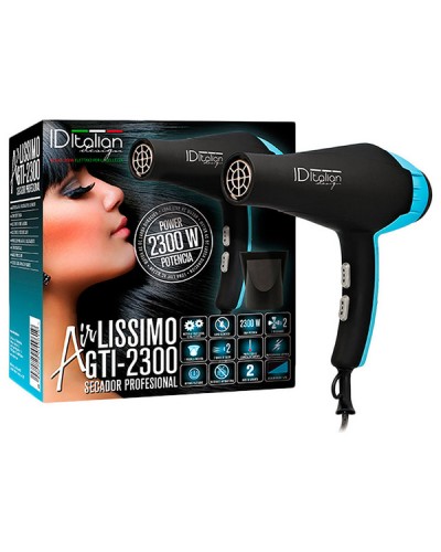 Airlissimo GTI 2300 Phon Profesional Id Italian - Secador de Pelo Potente
