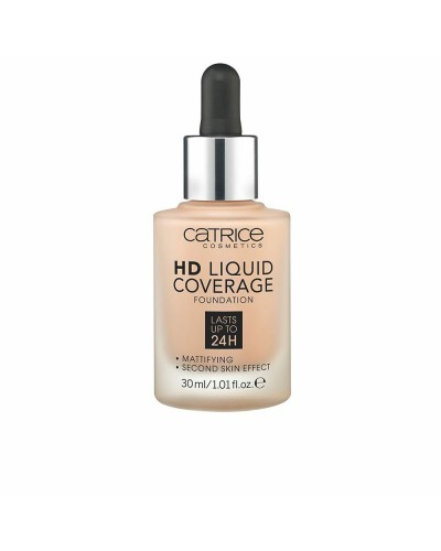 Catrice HD Liquid Coverage 020 Rose Beige - Fondotinta Fluido Alta Coprenza (30ml)
