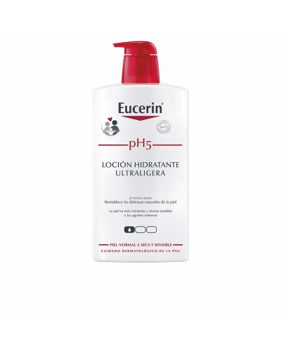 Eucerin pH5 Lait Corps 1 Litre - Hydratation Douce Peau Sensible
