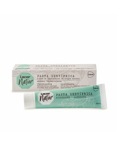 Lacer Natur Dentifrice 100ml - Naturel, Protection Gencives, Hygiène Bucco-dentaire

