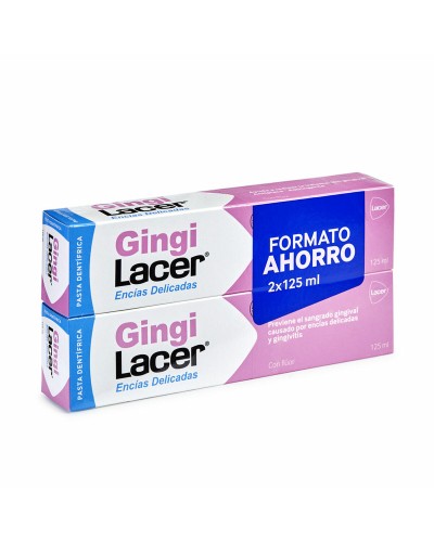 Lacer Gingi Dentífrico Encías Sensibles 2x125ml - Protección Total
