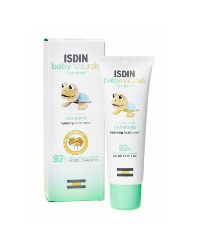 Isdin Baby Naturals: Sanfte Feuchtigkeitscreme für das Gesicht - 50ml
