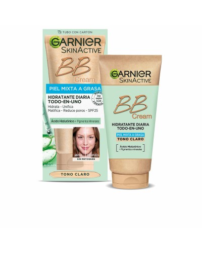 Garnier BB Cream Light 50ml LSF25 - Getönte Feuchtigkeitspflege für das Gesicht
